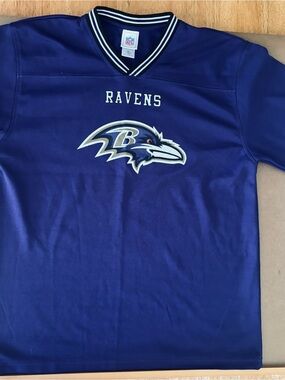 NFL Baltimore Ravens Youth Purple Logo Jersey Size XL 18